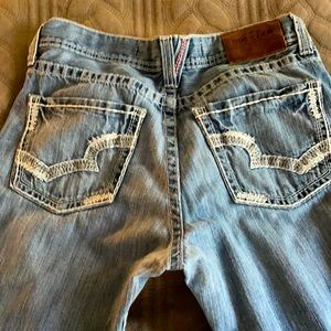 Big star jeans designed for buckle store size 33 regular pre worn